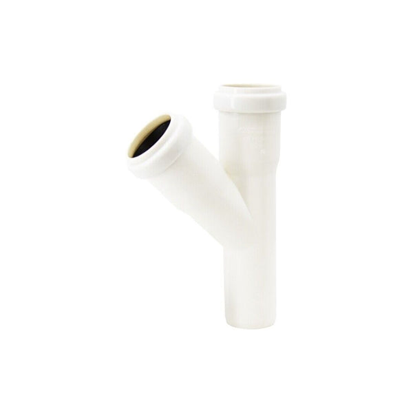 HT T-Stück 45° weiß DN32