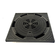Schachtdeckel DN315 Kl.A15 mit Belüftung Kanaldeckel Brunnendeckel KG Rohr Kontrollschacht