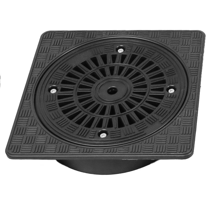 Weiße Lüftungsgitter-Abdeckung 30,5x15,2 Cm (Kanal) – Aus Stahl, Mit Dämpfer, Für Wand & Decke