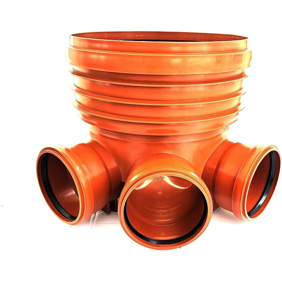 KG Schacht Kontrollschacht DN400 RML DN110 Abwasserschacht Drainagesch – Heimbedarf Discount