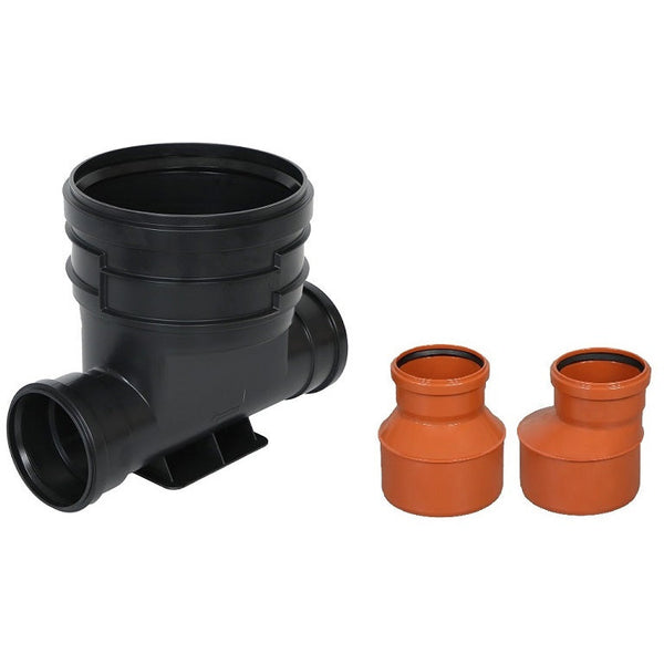 Controleschacht revisieschacht DN 315 afvalwaterschacht 2 x
